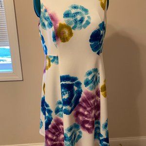 Sleeveless Scuba Dress size 14W